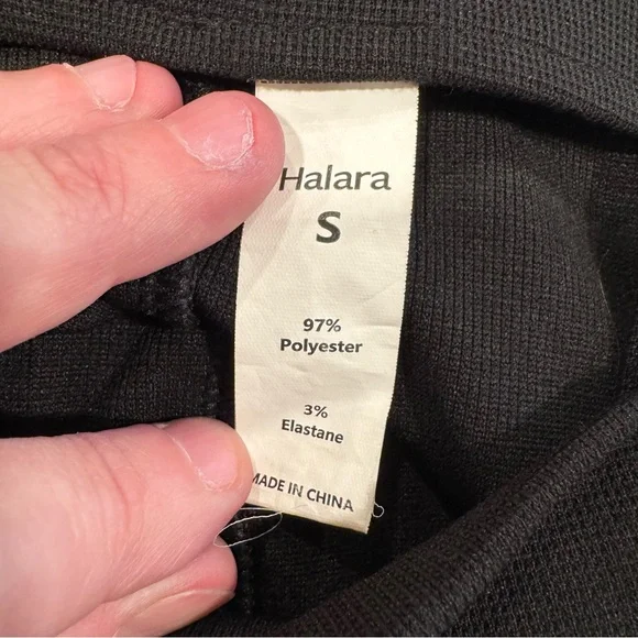 Halara Women's S Black Overalls Adjustable Strap Pockets Wide Leg Baggy Casual - Picture 7 of 13